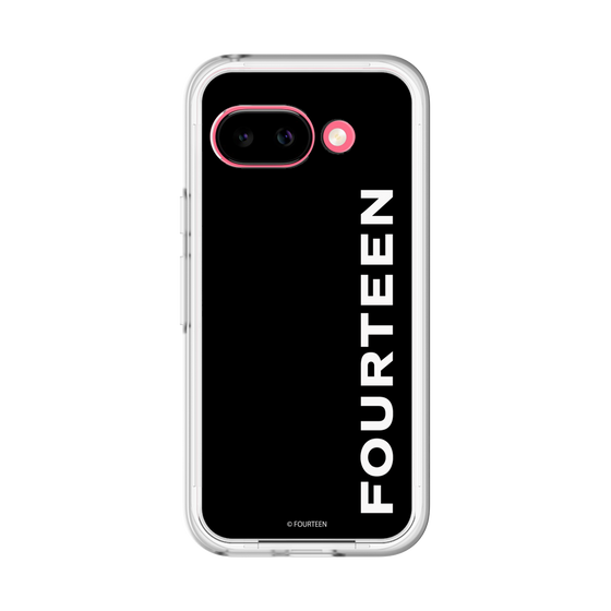 スリムプロテクションプレミアムケース［ フォーティーン - フォーティーンロゴ - ブラック ］