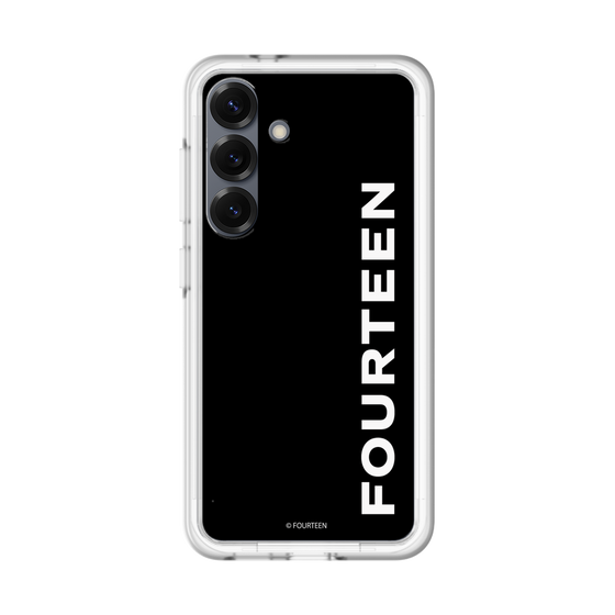 スリムプロテクションプレミアムケース［ フォーティーン - フォーティーンロゴ - ブラック ］