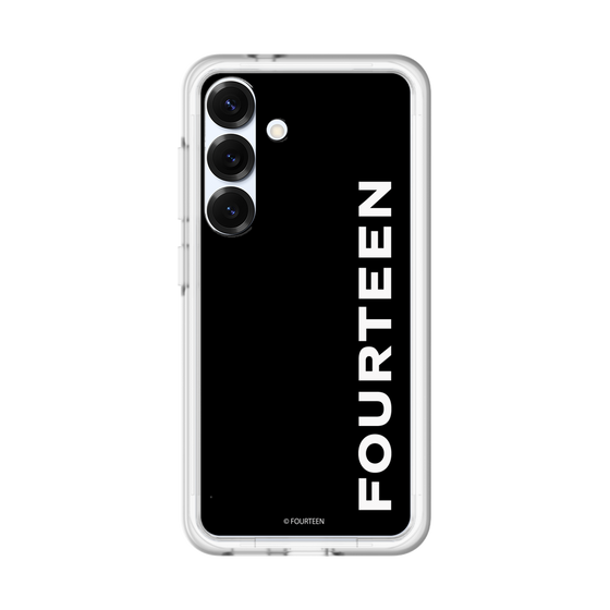 スリムプロテクションプレミアムケース［ フォーティーン - フォーティーンロゴ - ブラック ］