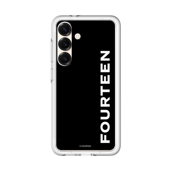 スリムプロテクションプレミアムケース［ フォーティーン - フォーティーンロゴ - ブラック ］