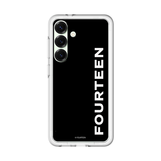 スリムプロテクションプレミアムケース［ フォーティーン - フォーティーンロゴ - ブラック ］