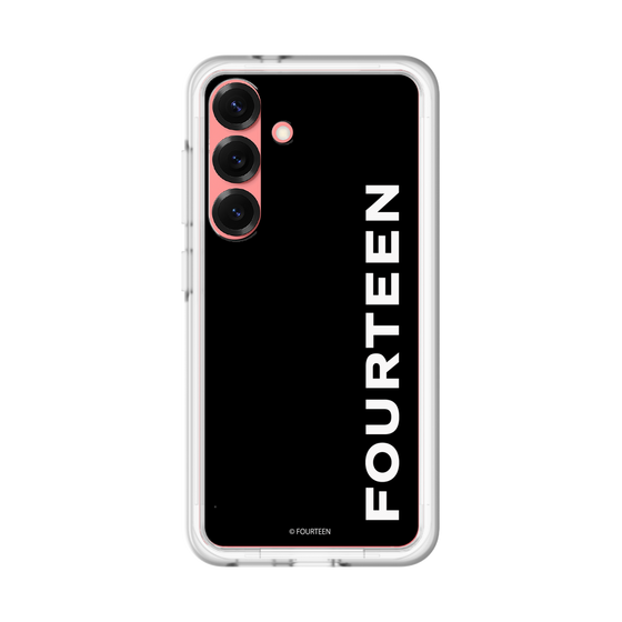 スリムプロテクションプレミアムケース［ フォーティーン - フォーティーンロゴ - ブラック ］