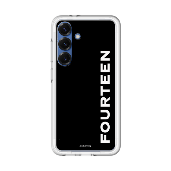 スリムプロテクションプレミアムケース［ フォーティーン - フォーティーンロゴ - ブラック ］