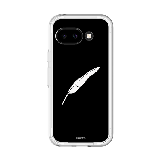 スリムプロテクションプレミアムケース［ フォーティーン - 羽ロゴ - ブラック ］