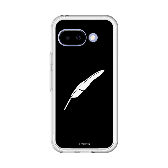 スリムプロテクションプレミアムケース［ フォーティーン - 羽ロゴ - ブラック ］