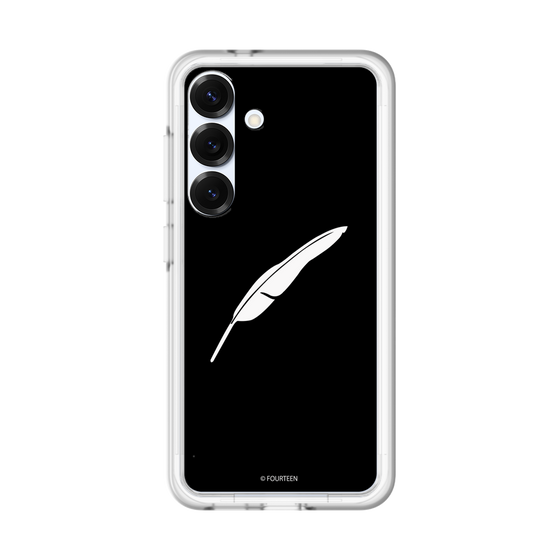 スリムプロテクションプレミアムケース［ フォーティーン - 羽ロゴ - ブラック ］