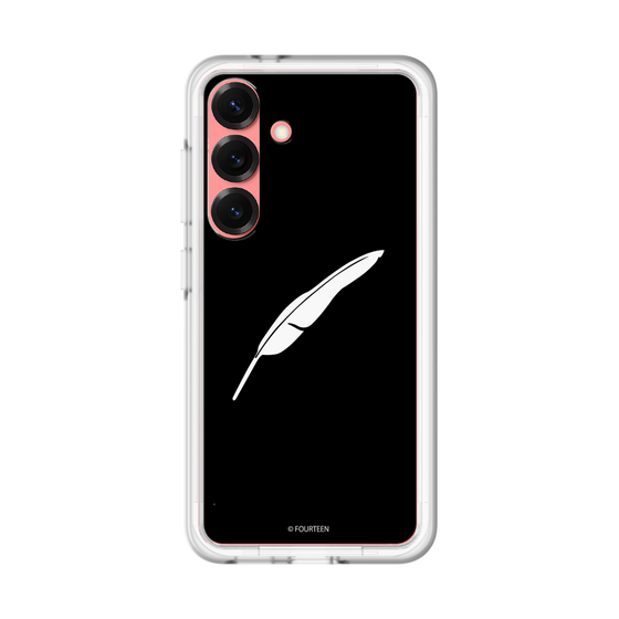 スリムプロテクションプレミアムケース［ フォーティーン - 羽ロゴ - ブラック ］