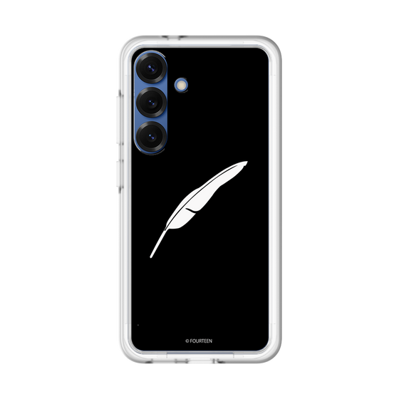 スリムプロテクションプレミアムケース［ フォーティーン - 羽ロゴ - ブラック ］