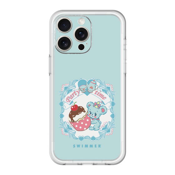 スリムプロテクションプレミアムケース［ SWIMMER - パーティー - ハグリー ］