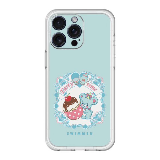 スリムプロテクションプレミアムケース［ SWIMMER - パーティー - ハグリー ］