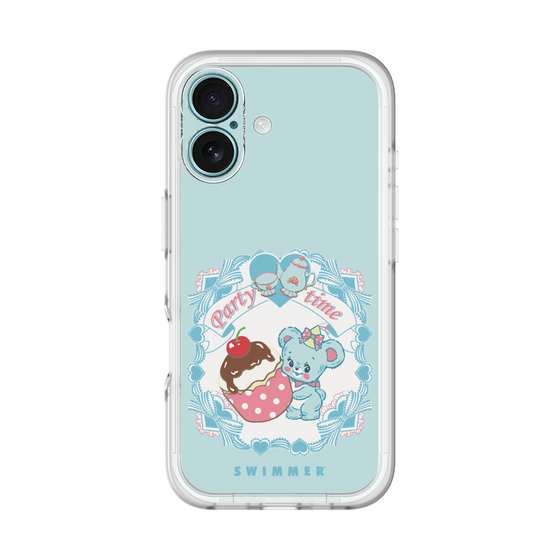 スリムプロテクションプレミアムケース［ SWIMMER - パーティー - ハグリー ］