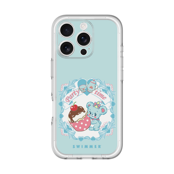 スリムプロテクションプレミアムケース［ SWIMMER - パーティー - ハグリー ］