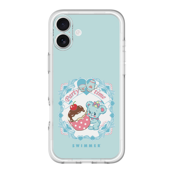 スリムプロテクションプレミアムケース［ SWIMMER - パーティー - ハグリー ］