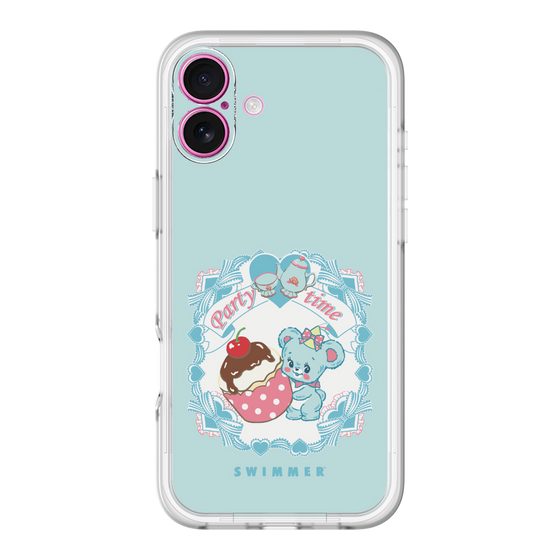 スリムプロテクションプレミアムケース［ SWIMMER - パーティー - ハグリー ］