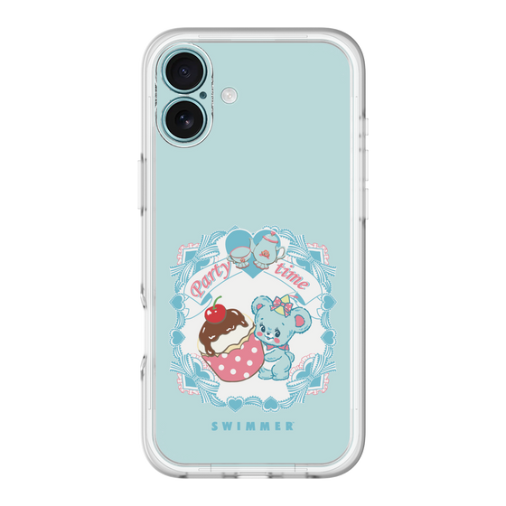 スリムプロテクションプレミアムケース［ SWIMMER - パーティー - ハグリー ］