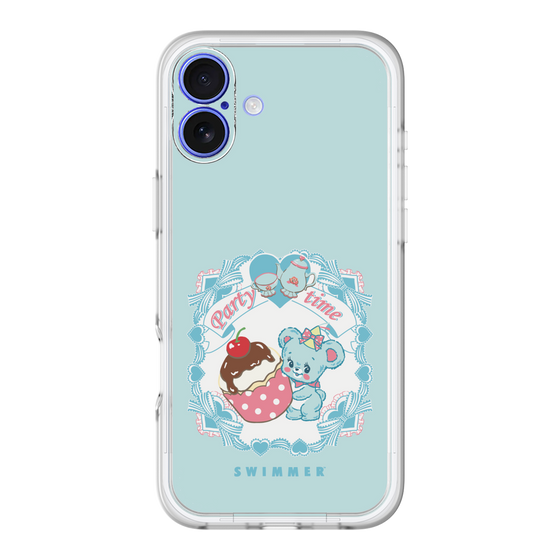 スリムプロテクションプレミアムケース［ SWIMMER - パーティー - ハグリー ］