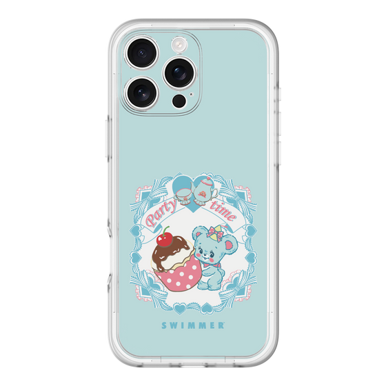 スリムプロテクションプレミアムケース［ SWIMMER - パーティー - ハグリー ］
