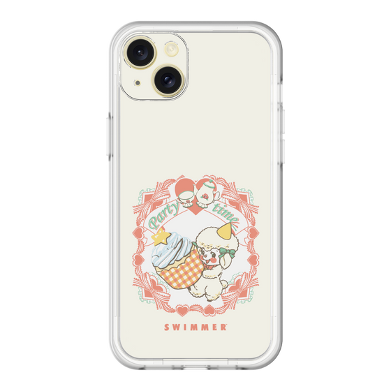スリムプロテクションプレミアムケース［ SWIMMER - パーティー - ラッフィー ］