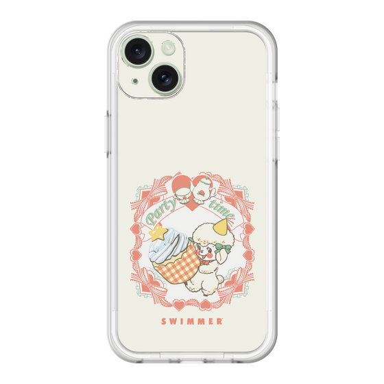 スリムプロテクションプレミアムケース［ SWIMMER - パーティー - ラッフィー ］