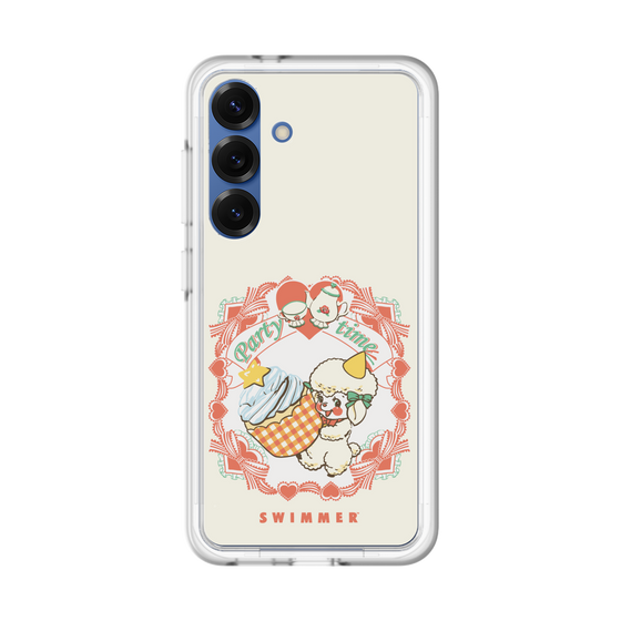 スリムプロテクションプレミアムケース［ SWIMMER - パーティー - ラッフィー ］