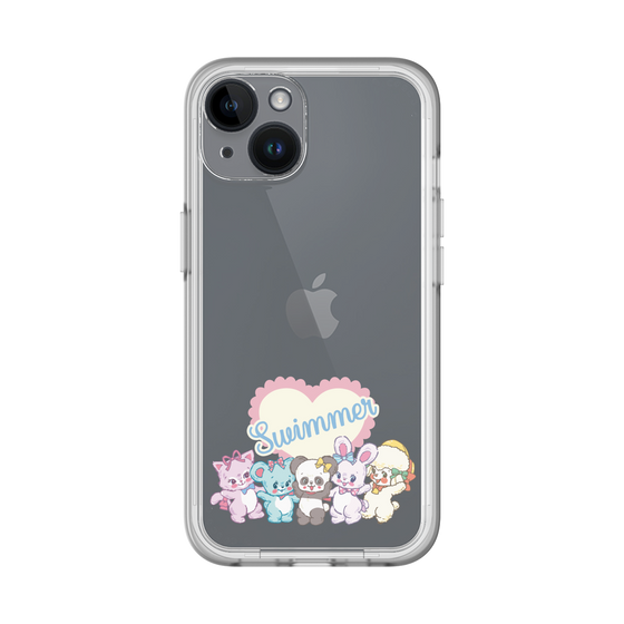 スリムプロテクションプレミアムケース［ SWIMMER - 集合 ］