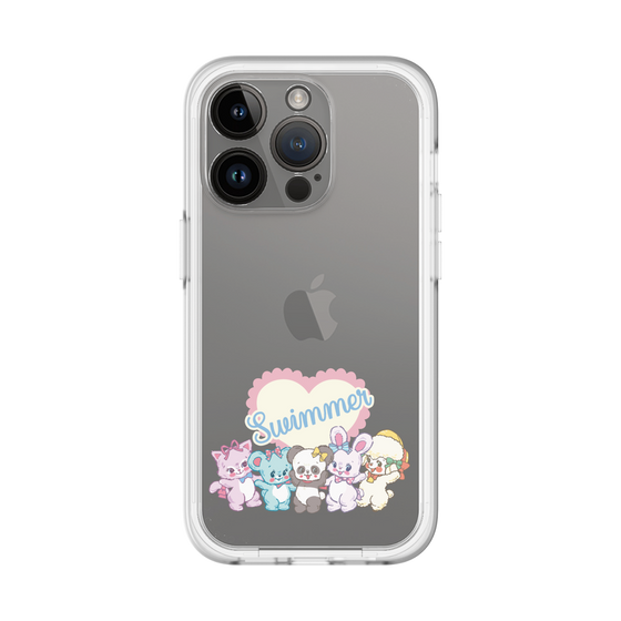 スリムプロテクションプレミアムケース［ SWIMMER - 集合 ］