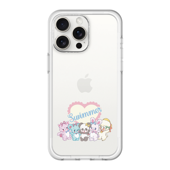 スリムプロテクションプレミアムケース［ SWIMMER - 集合 ］