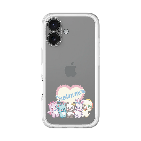 スリムプロテクションプレミアムケース［ SWIMMER - 集合 ］