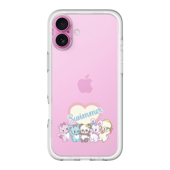 スリムプロテクションプレミアムケース［ SWIMMER - 集合 ］