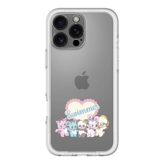 スリムプロテクションプレミアムケース［ SWIMMER - 集合 ］