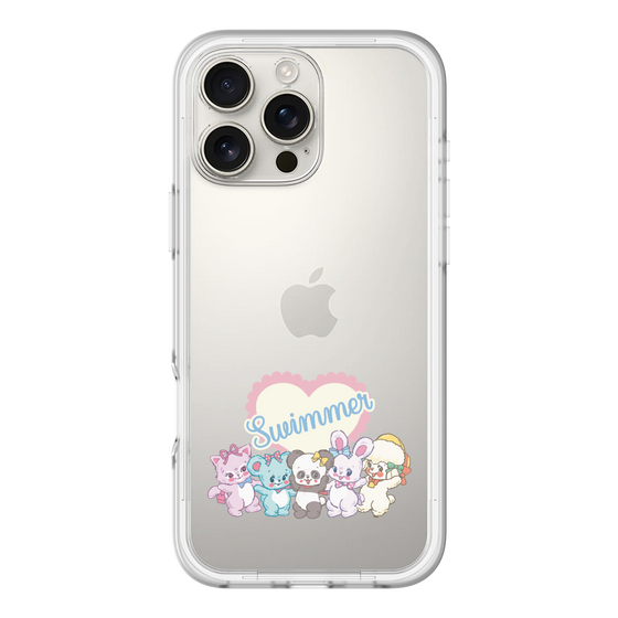 スリムプロテクションプレミアムケース［ SWIMMER - 集合 ］