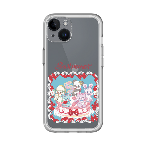 スリムプロテクションプレミアムケース［ SWIMMER - ケーキ ］