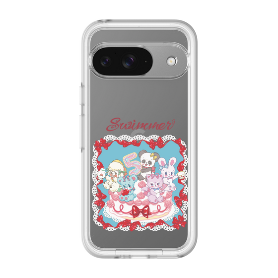 スリムプロテクションプレミアムケース［ SWIMMER - ケーキ ］