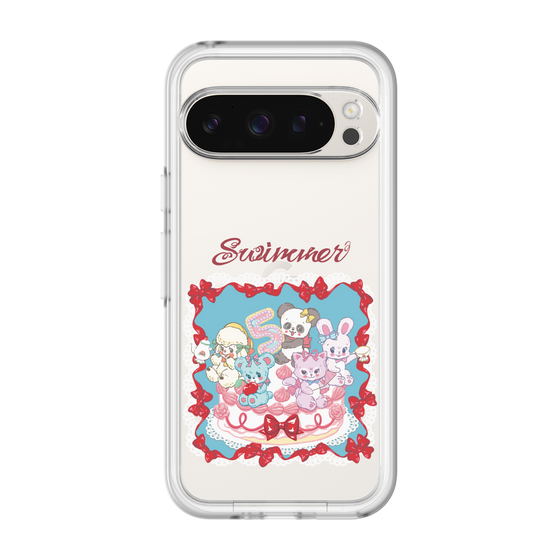 スリムプロテクションプレミアムケース［ SWIMMER - ケーキ ］