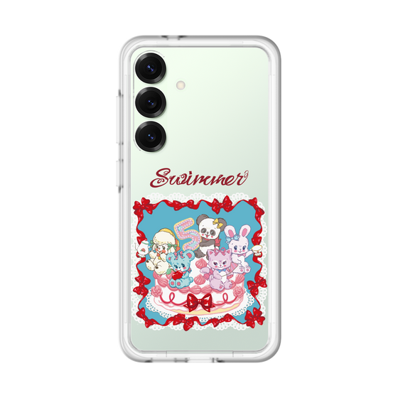 スリムプロテクションプレミアムケース［ SWIMMER - ケーキ ］