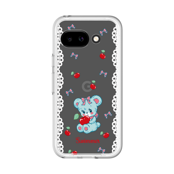 スリムプロテクションプレミアムケース［ SWIMMER - チェリー - ハグリー ］