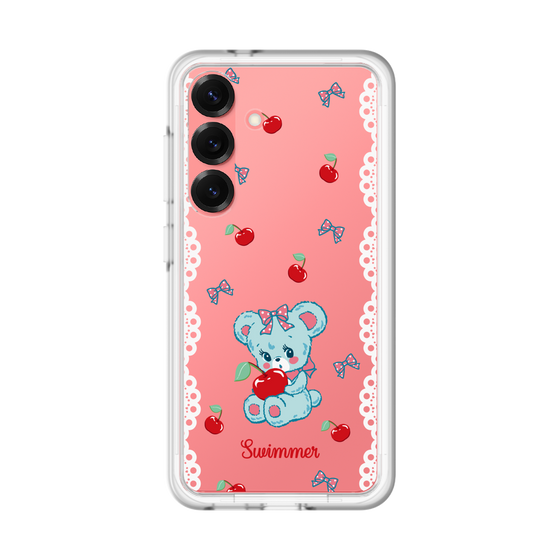 スリムプロテクションプレミアムケース［ SWIMMER - チェリー - ハグリー ］