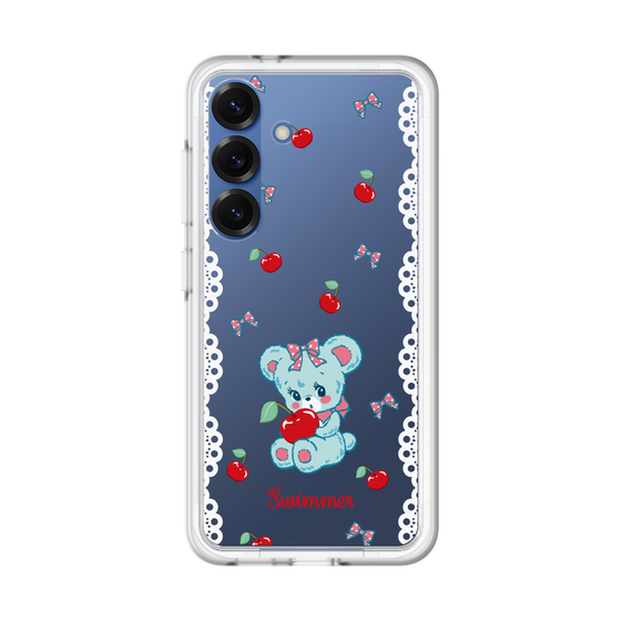 スリムプロテクションプレミアムケース［ SWIMMER - チェリー - ハグリー ］