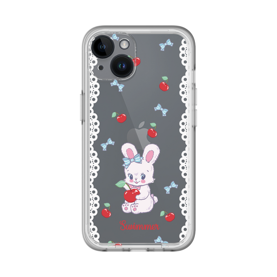 スリムプロテクションプレミアムケース［ SWIMMER - チェリー - リバニー ］