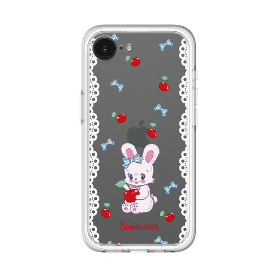 スリムプロテクションプレミアムケース［ SWIMMER - チェリー - リバニー ］