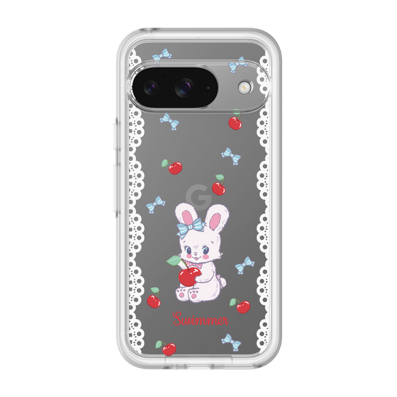 スリムプロテクションプレミアムケース［ SWIMMER - チェリー - リバニー ］