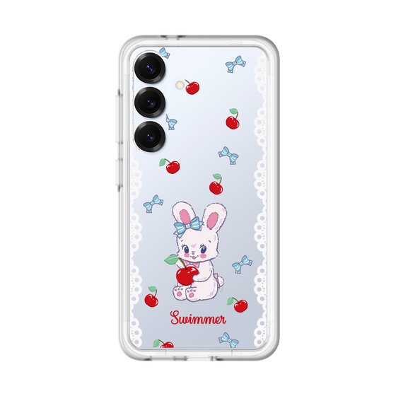 スリムプロテクションプレミアムケース［ SWIMMER - チェリー - リバニー ］