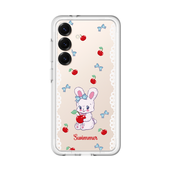 スリムプロテクションプレミアムケース［ SWIMMER - チェリー - リバニー ］