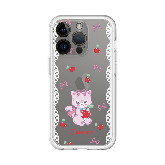 スリムプロテクションプレミアムケース［ SWIMMER - チェリー - キャミー ］