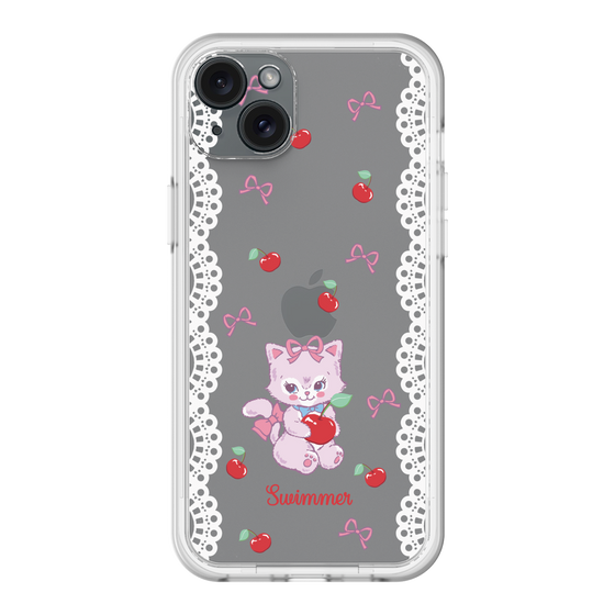 スリムプロテクションプレミアムケース［ SWIMMER - チェリー - キャミー ］