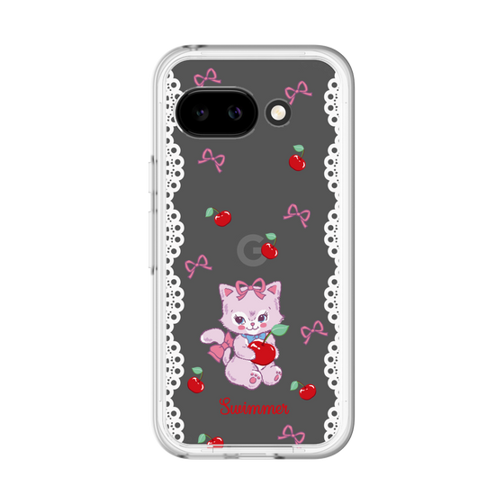 スリムプロテクションプレミアムケース［ SWIMMER - チェリー - キャミー ］