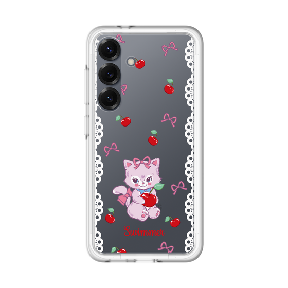 スリムプロテクションプレミアムケース［ SWIMMER - チェリー - キャミー ］