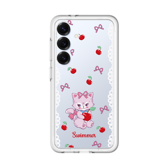 スリムプロテクションプレミアムケース［ SWIMMER - チェリー - キャミー ］