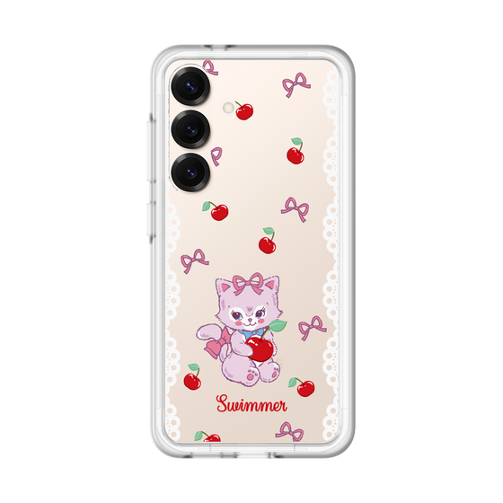 スリムプロテクションプレミアムケース［ SWIMMER - チェリー - キャミー ］