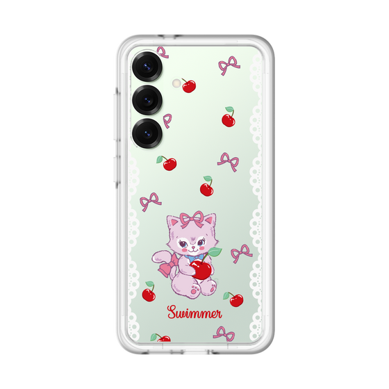 スリムプロテクションプレミアムケース［ SWIMMER - チェリー - キャミー ］